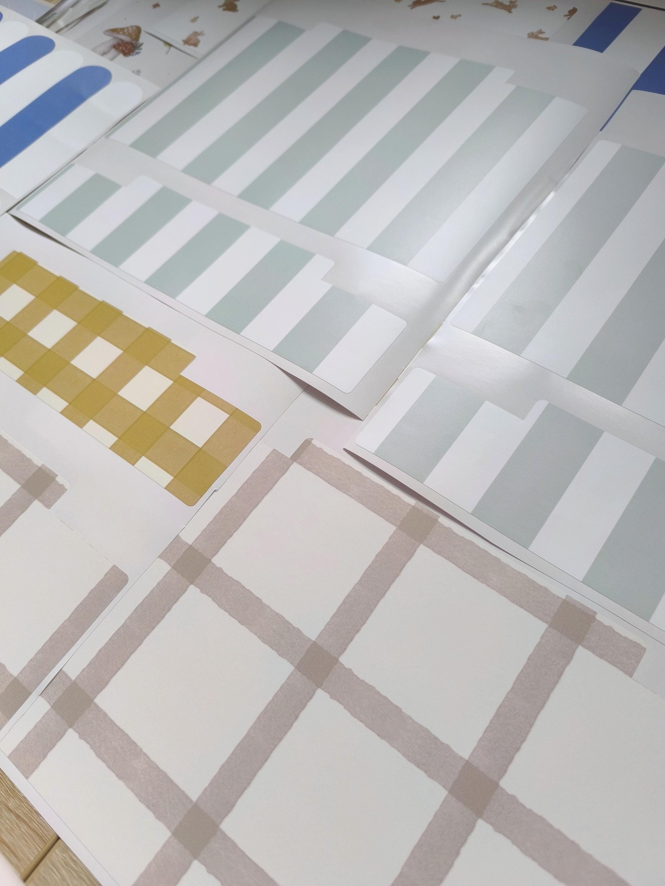 Vertikale Streifen IKEA Trofast Wannenaufkleber dicke Streifen Ikea Hack Aufkleber Ikea Spielzimmer Aufbewahrungsaufkleber Trofast Streifen Trofast Aufkleber