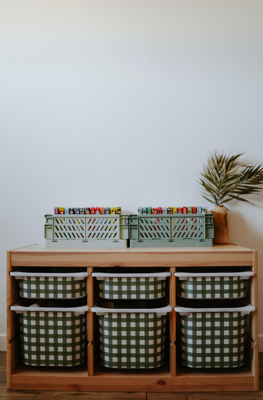 TROFAST Aufkleber Trofast Vichy-Aufkleber IKEA TROFAST Vinylfolien Trofast Aufkleber Trofast Spielzimmer Aufbewahrungsaufkleber Dekor Aufbewahrungsaufkleber Preppy