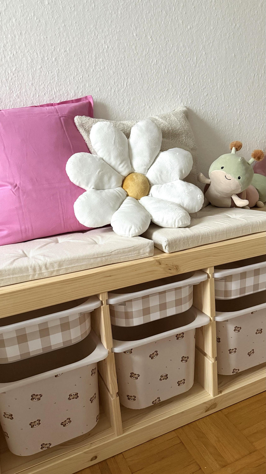 Teddybär TROFAST Aufkleber IKEA TROFAST Vinylfolie ikea Trofast Aufkleber Trofast Spielzimmer Aufkleber Teddy Deko Aufbewahrungsaufkleber Aufbewahrung mint