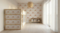 Jumping Bunny Kids Wallpaper | Boho Nursery Wallpaper | Peel and Stick | Removable Wallpaper