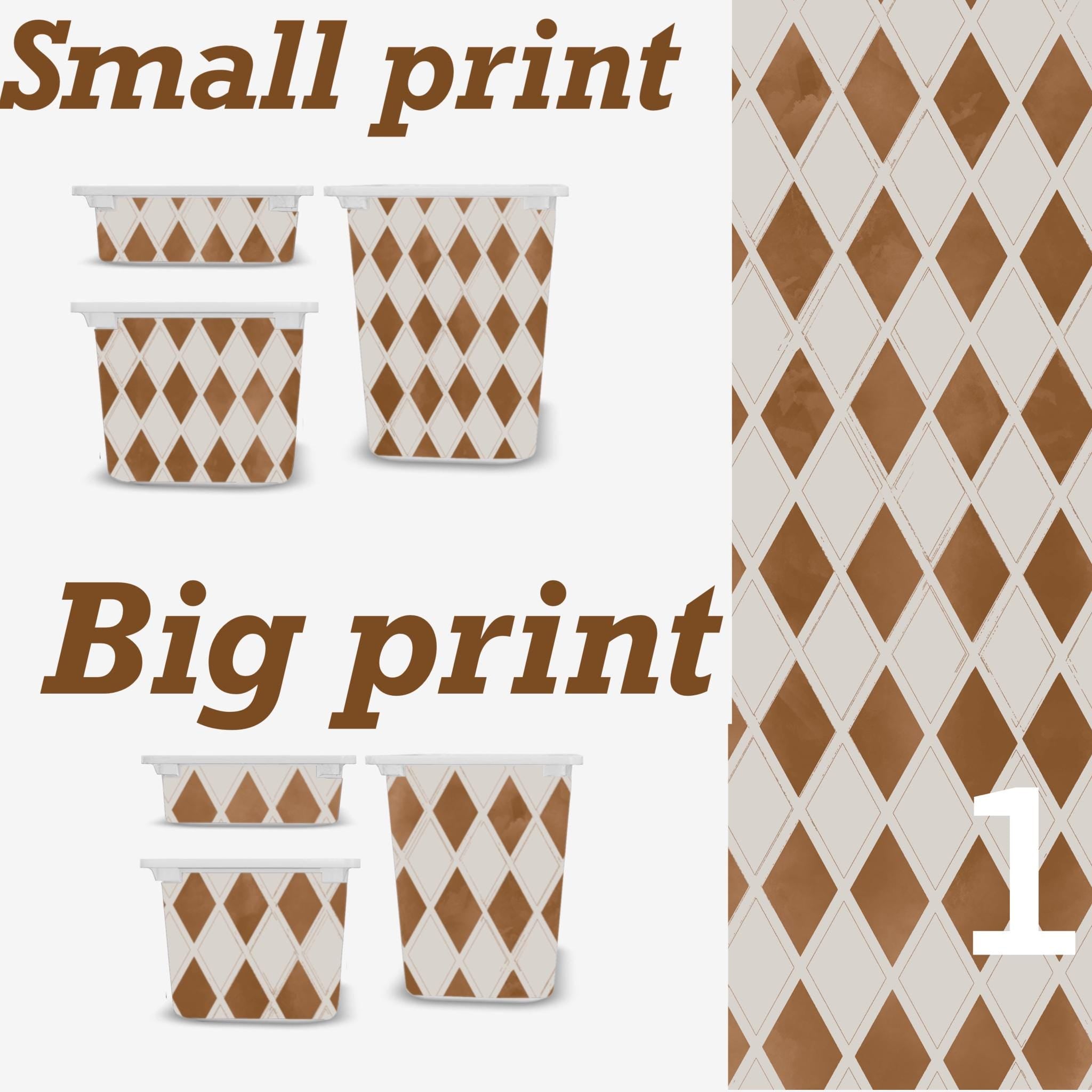 Diamonds TROFAST decal IKEA TROFAST Vinyl Wraps ikea Trofast sticker diamond Trofast stickers Playroom Decor ikea hack shape sticker Storage