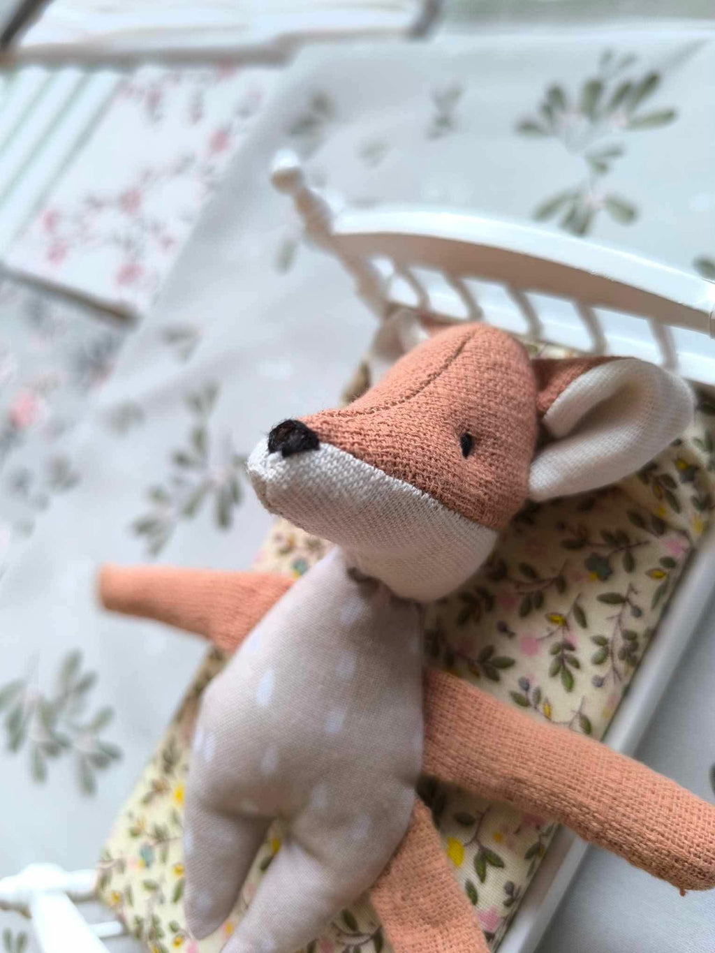 Baby FOX Sewing Pattern & Tutorial tiny fox DIY Baby fox sewing tutorial small fox sewing mini animal sewing PDF files mini fox pdf animal
