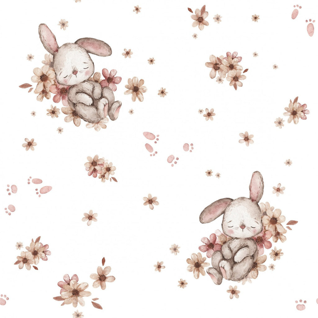 WOODLAND BEIGE Stoffpaket Mix & Match WOODLAND Taupe Baumwollstoff als Meterware Petal Quilting Cotton Mix Match Waldtier
