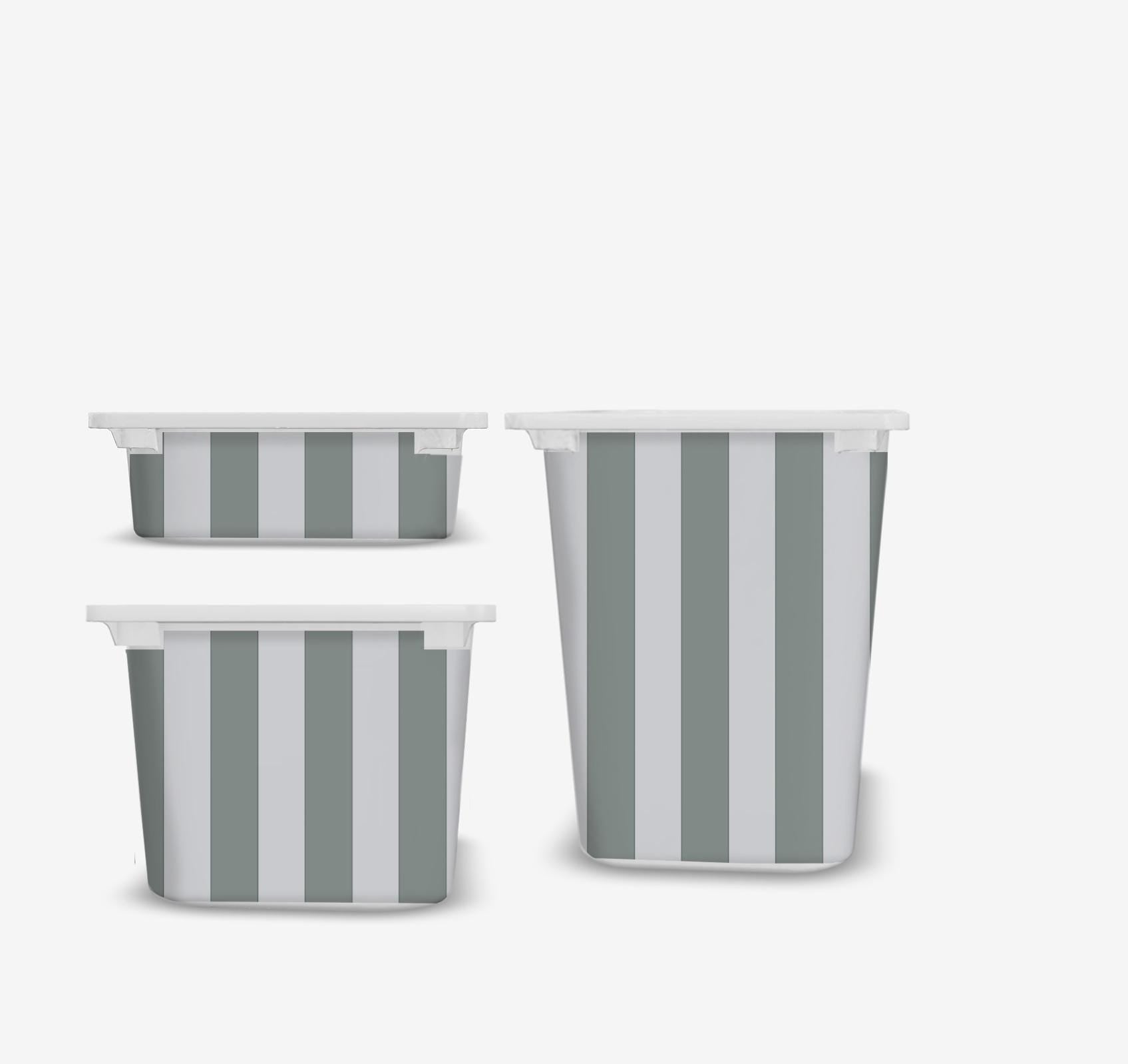 Vertical stripes IKEA trofast tub decals thick stripes ikea hack stickers ikea playroom storage stickers trofast stripes trofast decal
