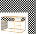 IKEA KURA Aufkleber Junge Kura Bett Aufkleber Kura Abziehbilder Hochbett Abnehmbare Vinyl Ikea Hochbett Junge Aufkleber für Kura Bett Umgestaltung