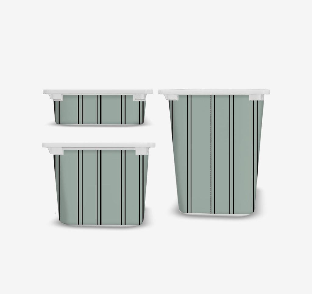 Vertikale Linien IKEA Trofast Aufkleber dünne Streifen IKEA Hack Sticker IKEA Spielzimmer Aufbewahrung Jungen Aufkleber Trofast Streifen Trofast Aufkleber Beige