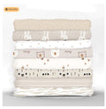 Geschlechtsneutrale Baumwoll-Fat Quarters – Natur Beige Rouge Wald Skandinavische Kollektion Petal Baumwoll-Mix & Match Fat Quarters Quiltstoff