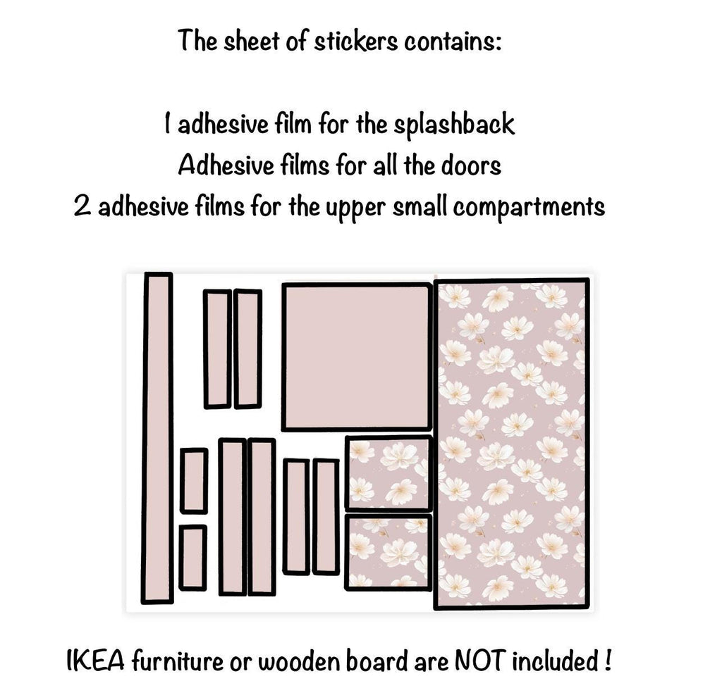 DUKTIG Aufkleber IKEA DUKTIG Küchenaufkleber Spielküche Klebefolie IKEA Möbel Folie DUKTIG Spielküche Aufkleber IKEA Küchenfolie IKEA