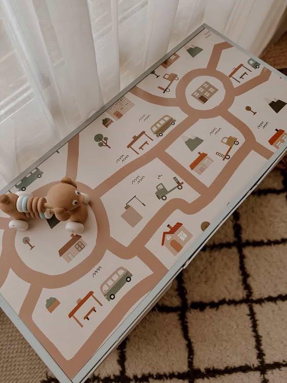 Road sticker Trofast vehicles stickers cars Playroom Decor Ikea Jack sticker Trofast decal cartoon cars trofast travel trofast automobile