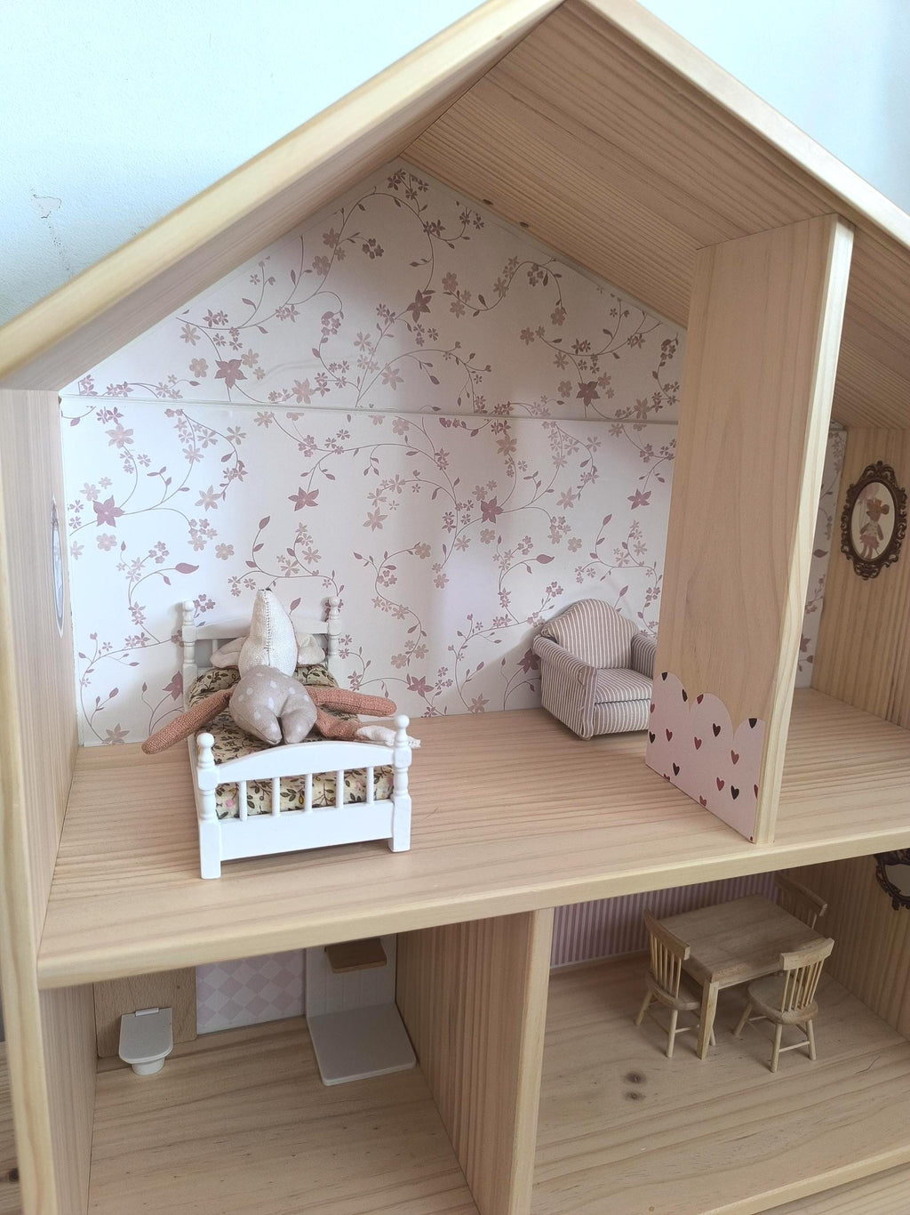 Ikea Puppenhaus Tapete für Puppenhaus Ikea Flisat Puppenhaus Tapete abziehen und aufkleben Flisat Puppenhaus Tapete
