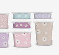 TROFAST Aufkleber Blumen Pastellfarben TROFAST Gänseblümchen Vinylfolien Ikea Trofast Gänseblümchen Aufkleber Trofast Spielzeugaufbewahrung Gänseblümchen Aufkleber Dekor Rosa Dusty