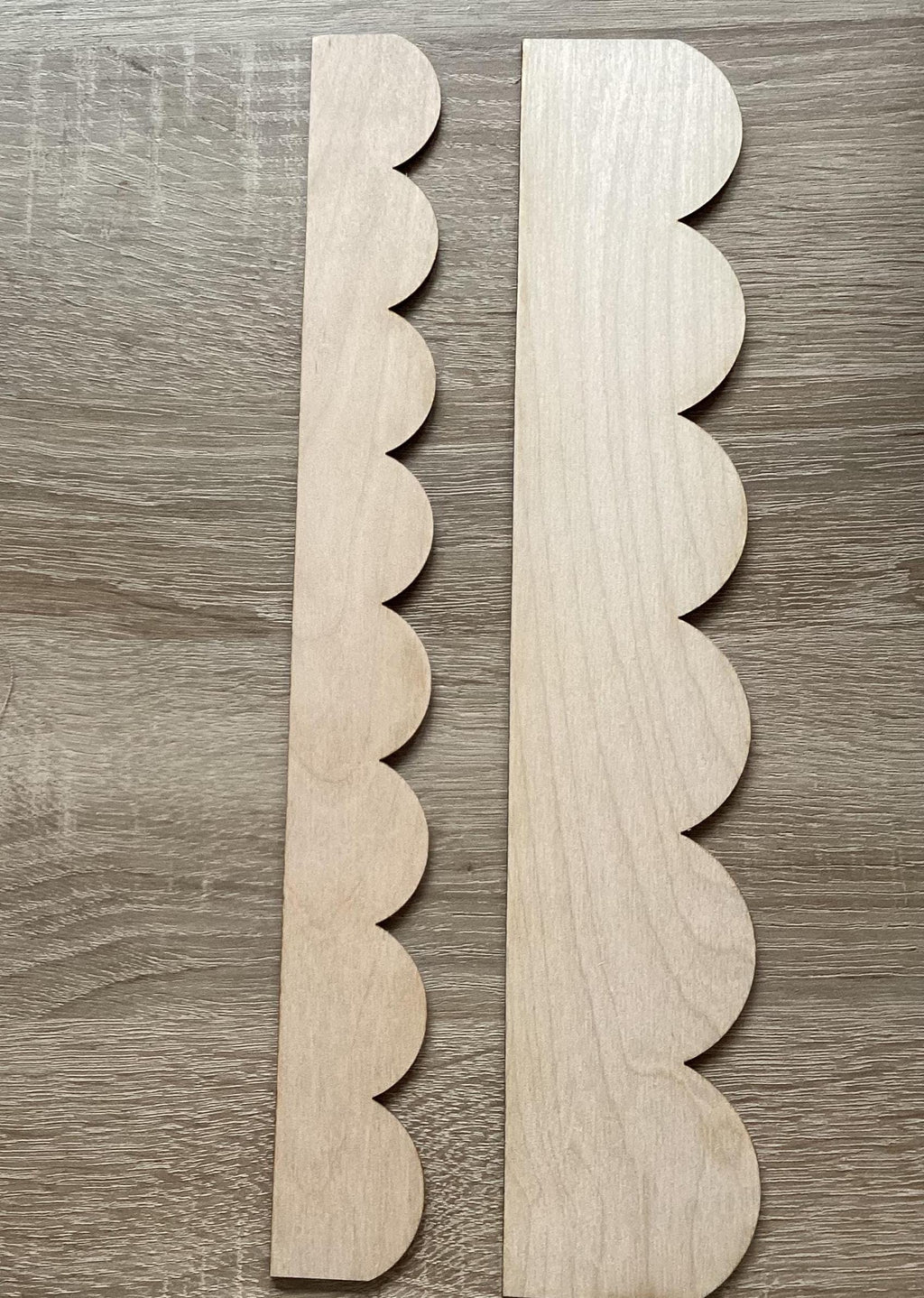 Holz-Wellenrand für Möbel DIY Wellenleiste Wellenbordüre Wellendekor gewelltes Kranzgesims Trofast Wellenregal gewellte Regale