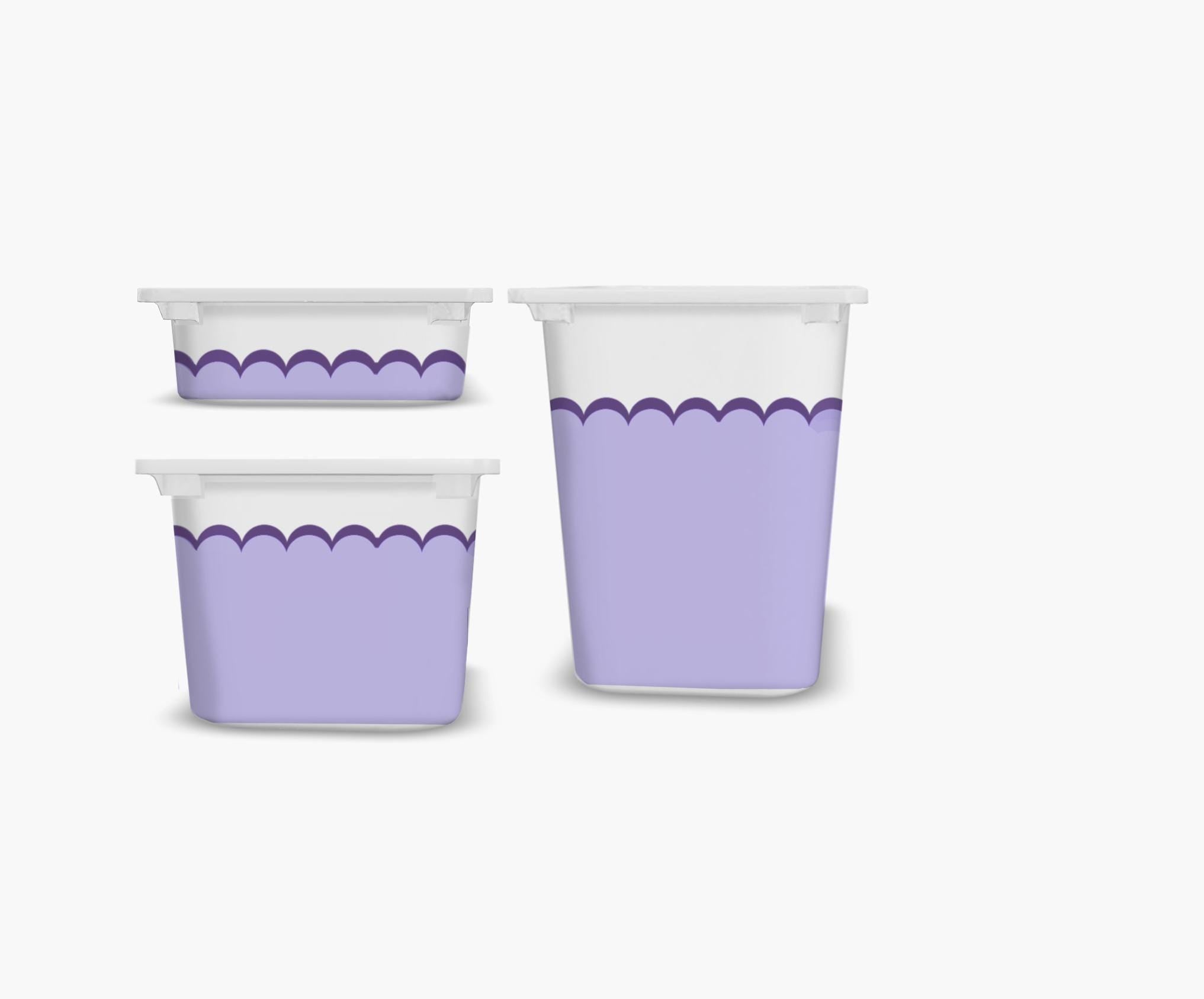 Muschelförmige TROFAST Aufkleber IKEA TROFAST Vinylfolien IKEA Trofast Aufkleber Trofast Spielzimmer Aufkleber Spielzimmer Deko Ikea Hack Aufbewahrungsaufkleber