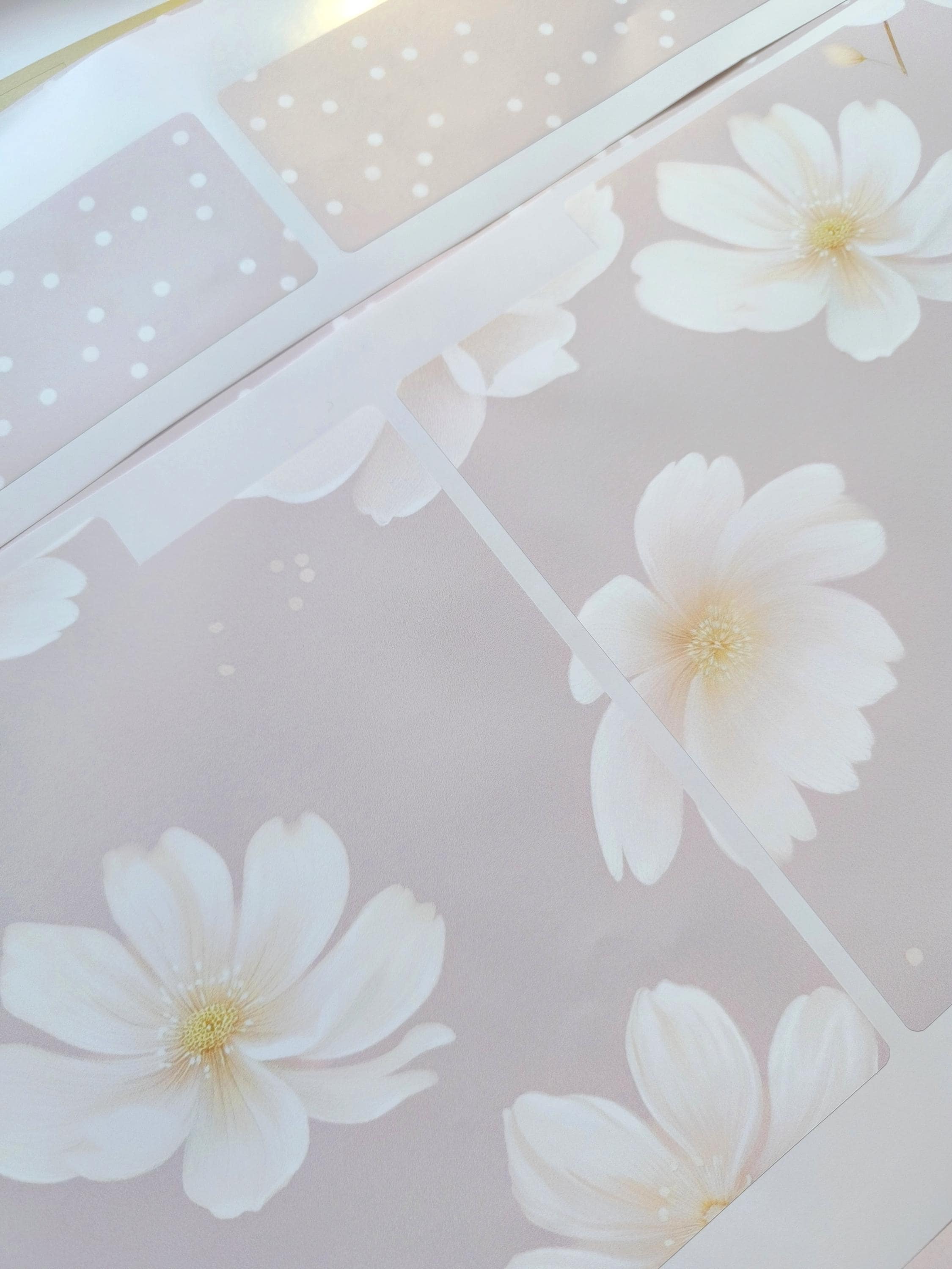 TROFAST Aufkleber Rouge Rosa TROFAST Magnolie Blume Vinyl Folie Ikea Trofast Aufkleber Blumen Trofast Spielzeugaufbewahrung Aufkleber Dekor Rosa Dusty Trofast