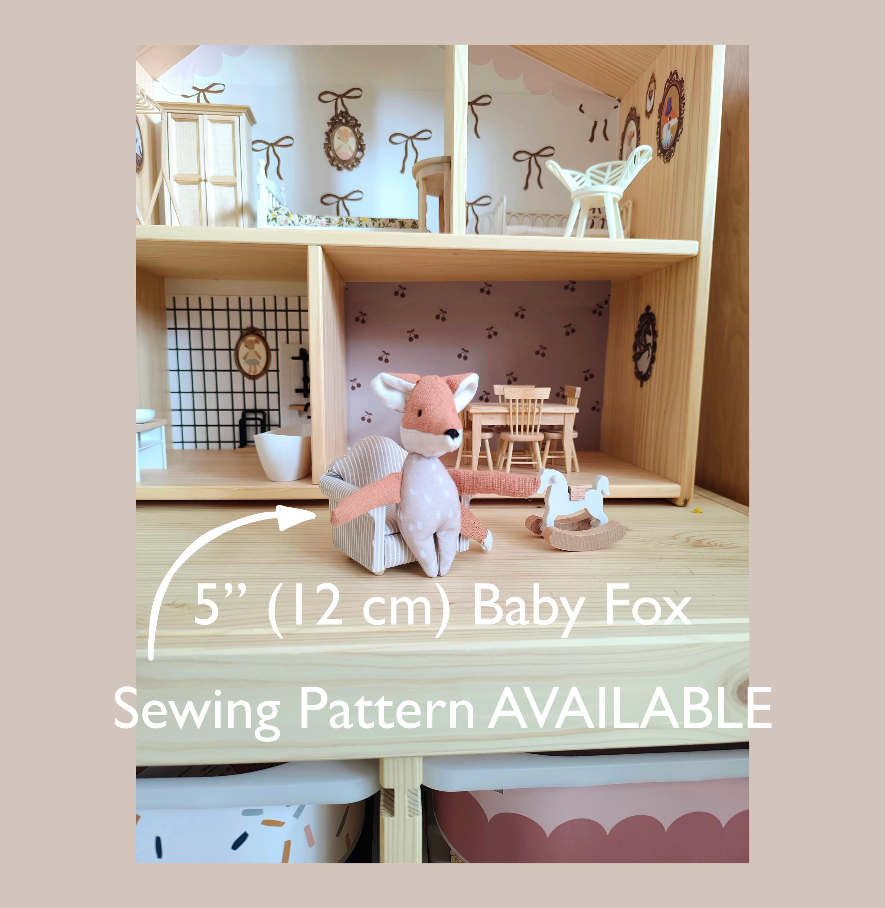 Maus Schnittmuster & Anleitung Maus DIY Babymäuse Nähanleitung Brüderchen Maus nähen Schwesterchen Maus nähen PDF-Dateien Minimäuse PDF