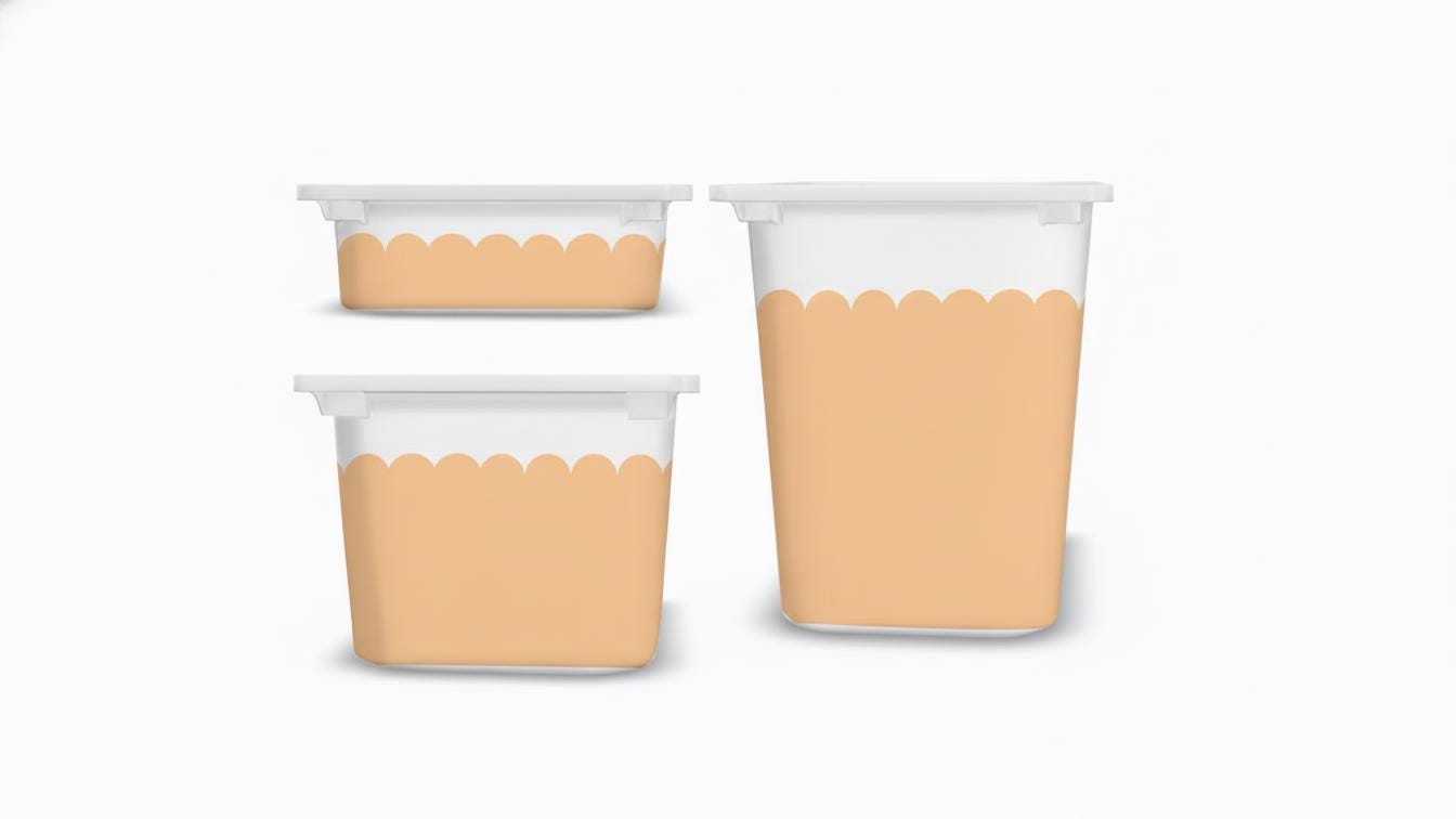 Whimsical Scalloped Butter Yellow TROFAST sticker IKEA TROFASTstickers ikea Trofast decals yellow Trofast