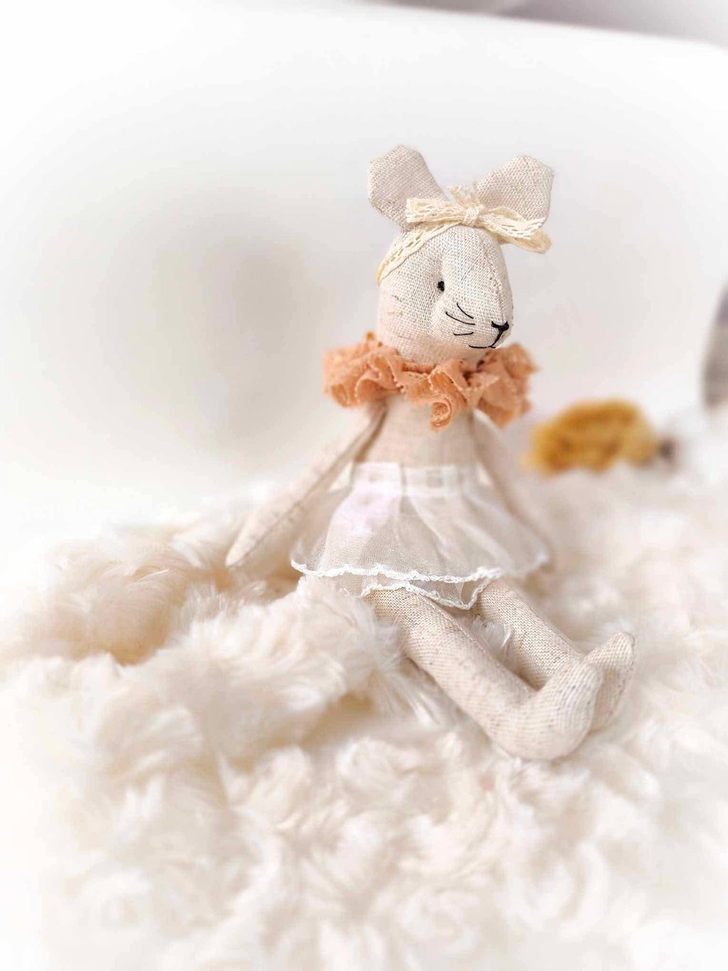 Maus Schnittmuster Maushandarbeits-Tutorial mit Fotos Musterspielzeug nähen ausgestopftes Mausmuster einfaches Schnittmuster Maus