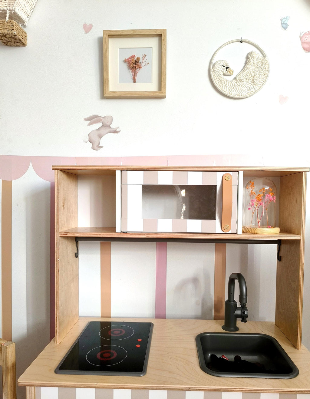 STRIPES Tapetenstreifen abziehbare Tapetenstreifen Wandaufkleber Streifen Wandsticker Streifen Kinderzimmer Deko Kindertapete Streifen