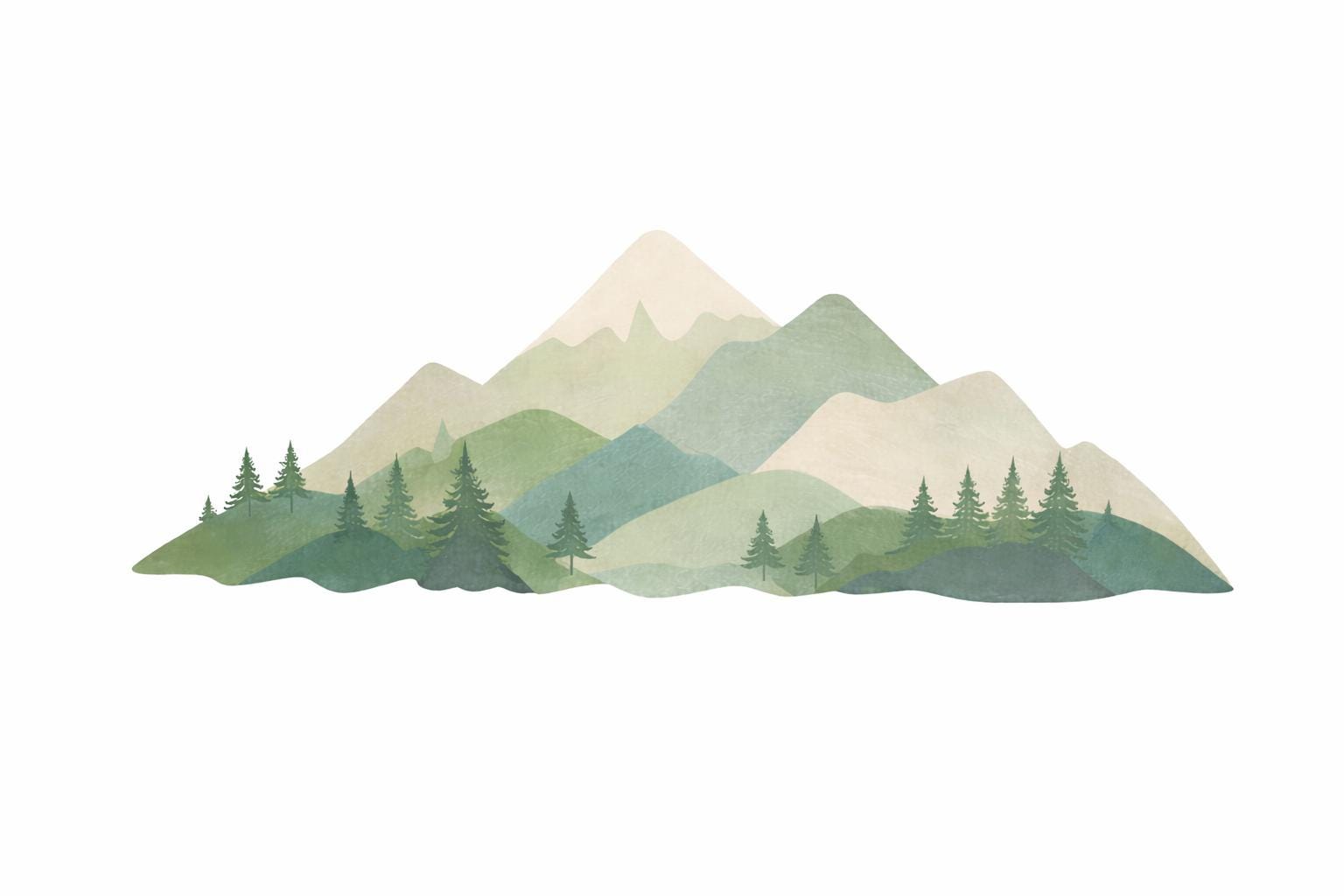 Mountains IKEA KURA Decals forest Kura Bed Stickers Kura Decal bunk bed Removable Vinyl Ikea boy Bunk Bed space Decals for Kura