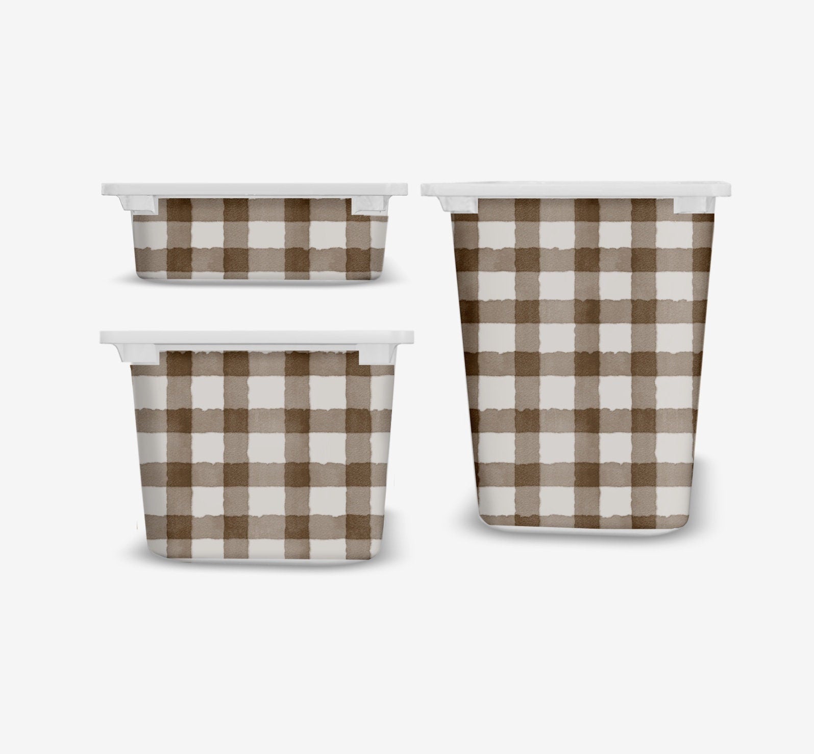 Checked sticker TROFAST sticker Check IKEA TROFAST Check Vinyl Wraps sticker Trofast playroom stickers check Playroom Decor Storage check